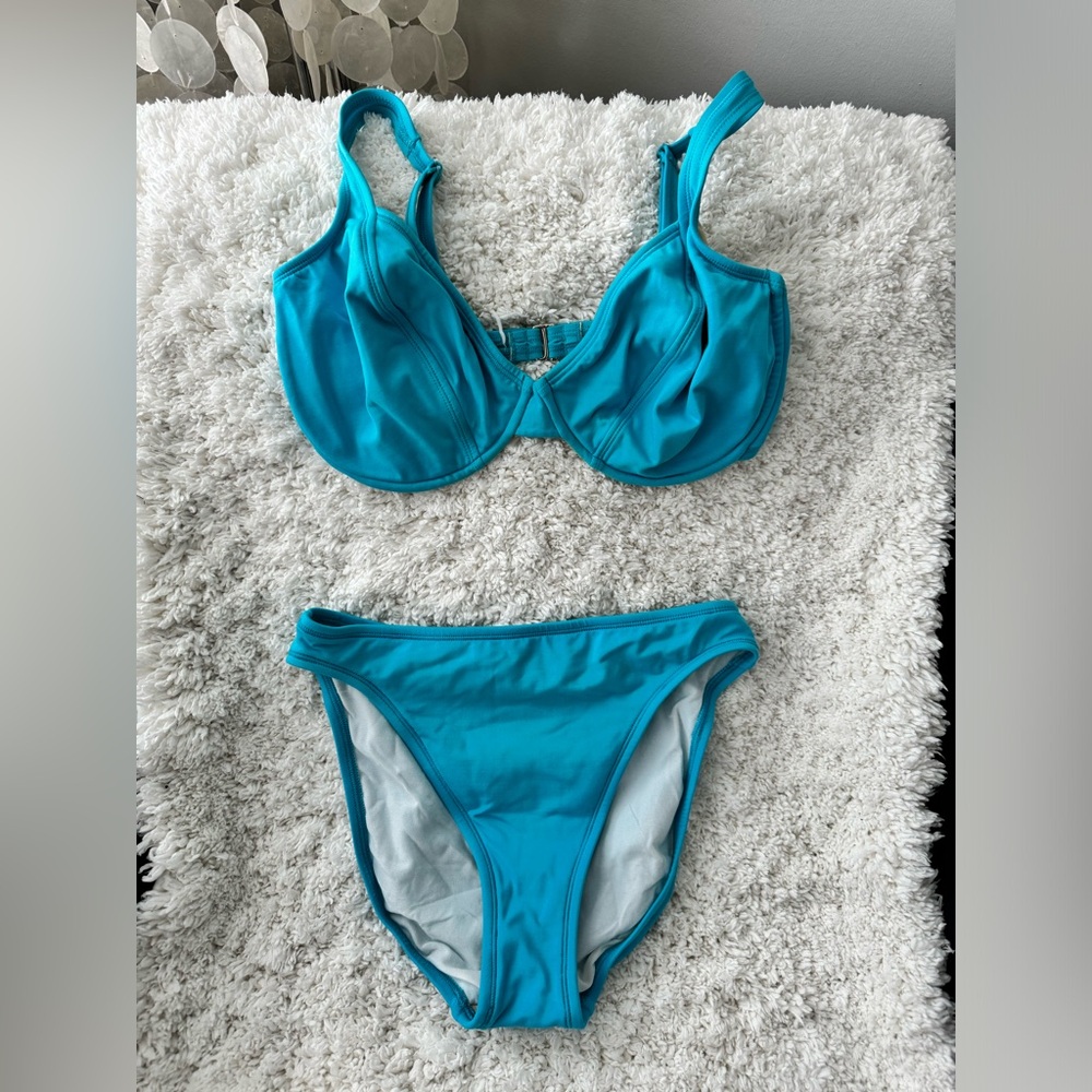 Two piece swim suit